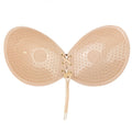 BYE-BRA - Round Lace-it Selvklebende BH med blonde Beige Cup C