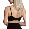 BYE-BRA - Sømløs shapewear-BH Medium kontroll Sort