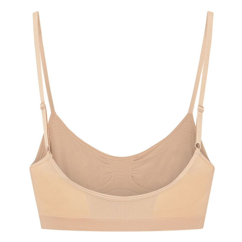 BYE-BRA - Sømløs Shapewear-BH Medium Kontroll Beige