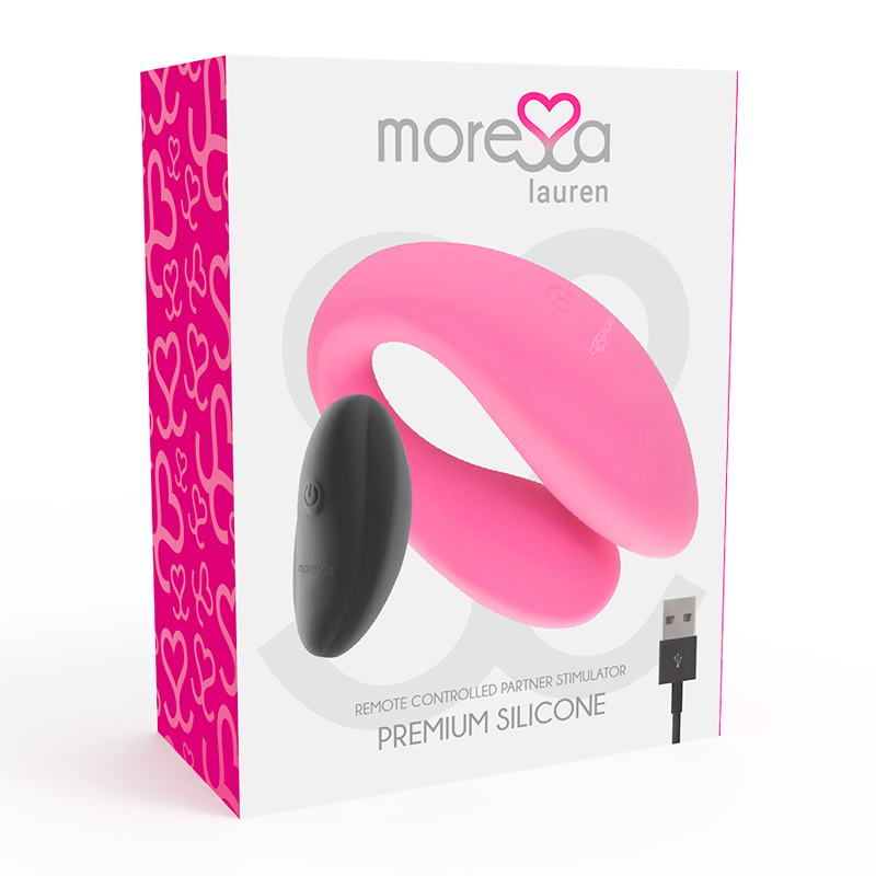 MORESSA - Lauren Parvibrator med Fjernkontroll
