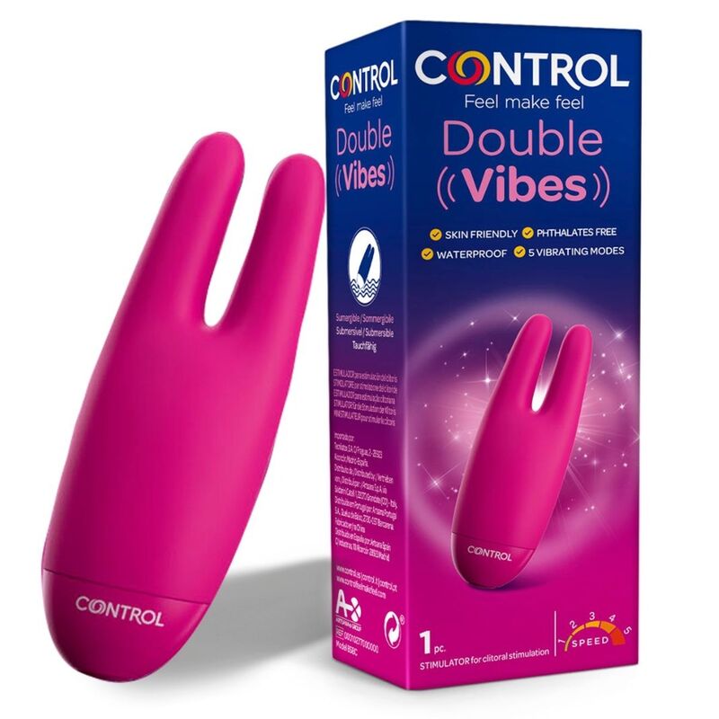 CONTROL - Double Vibes Klitorisstimulator