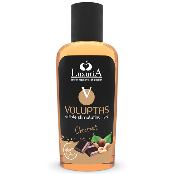 INTIMATELINE LUXURIA - Voluptas spiselig massasjegel varmende Choconut 100 ml