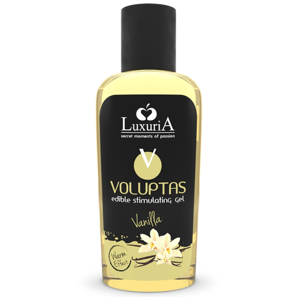 INTIMATELINE LUXURIA - Voluptas spiselig massasjegel varmende Vanilje 100 ml