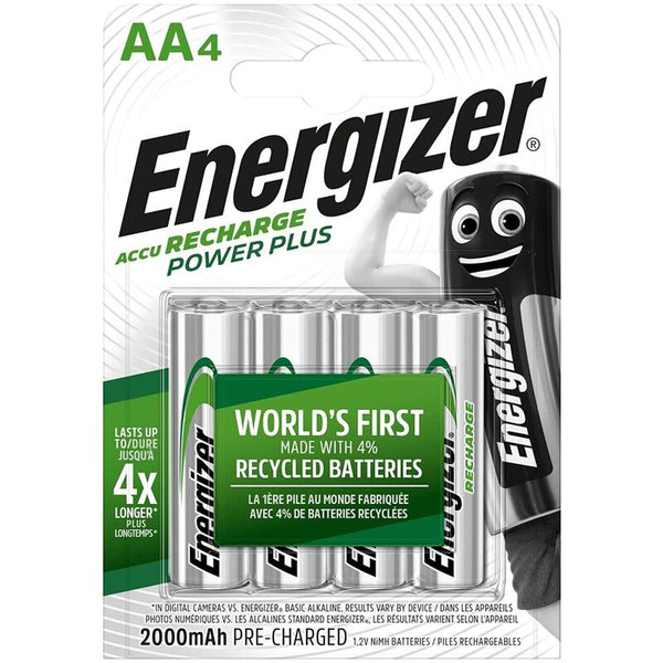 ENERGIZER - Oppladbart Batteri 4-pk