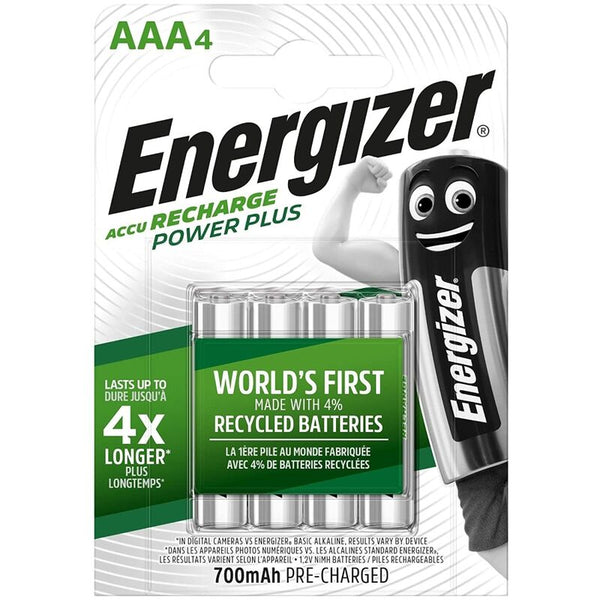 ENERGIZER - Oppladbart Batteri 4-pk