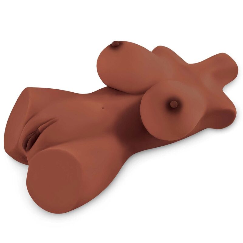 PDX PLUS - Perfect 10 Torso Vagina-masturbator Brun