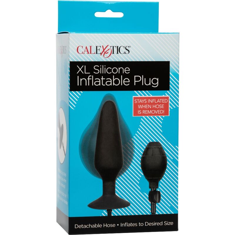CALEXOTICS - XL Oppblåsbar buttplugg Silikon