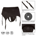 CALEXOTICS - Boundless Strap-on-truse med strømpeholder L/XL