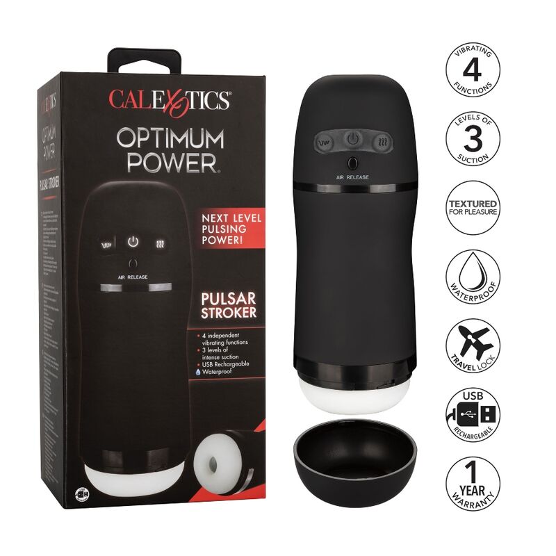 CALEXOTICS - Optimum Vibrerende Masturbator