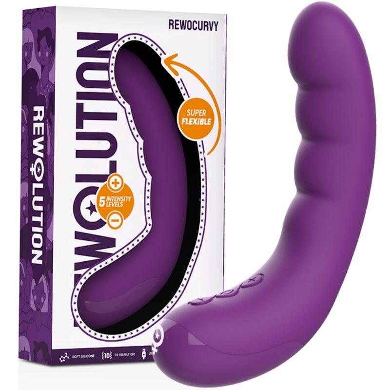 REWOLUTION - Rewocurvy Fleksibel G-punktsvibrator