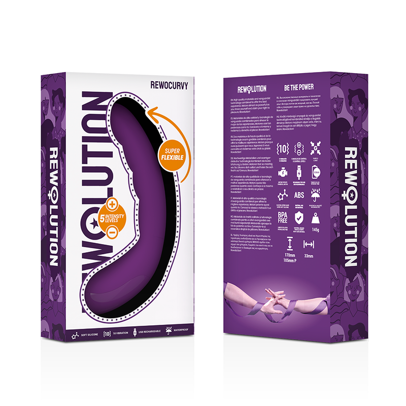 REWOLUTION - Rewocurvy Fleksibel G-punktsvibrator