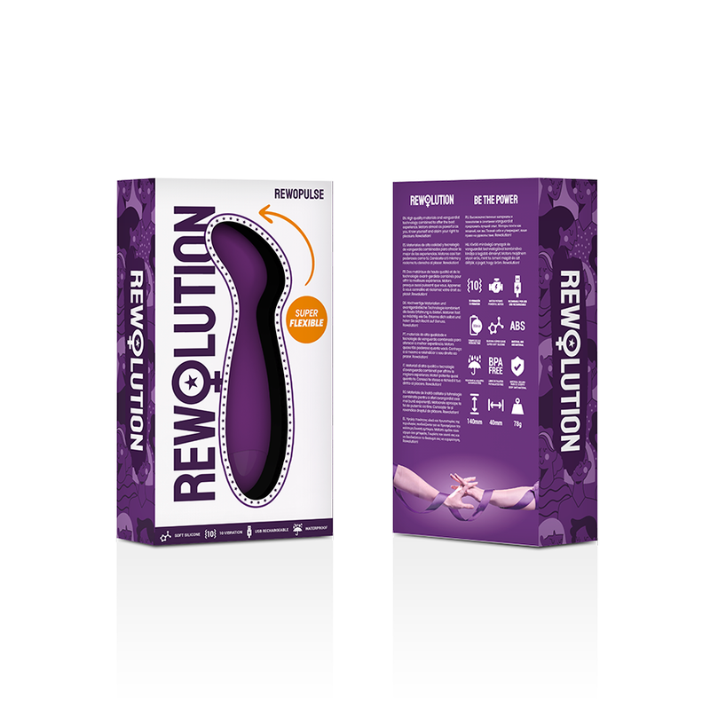 REWOLUTION - Rewopulse Fleksibel G-punktsvibrator