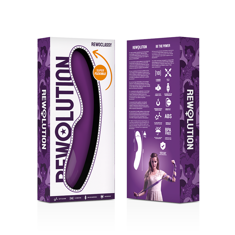 REWOLUTION - Rewoclassy Fleksibel G-punktsvibrator