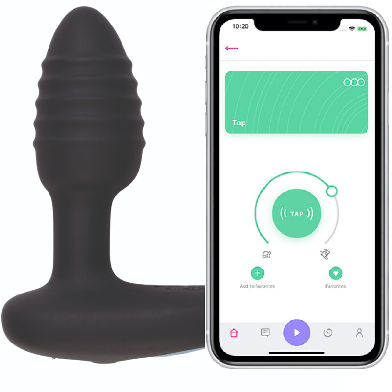 KIIROO - Lumen Vibrerende Analplugg med App