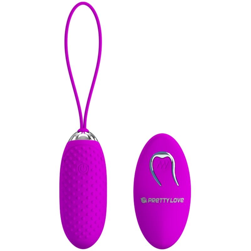 PRETTY LOVE - Joanna Fjernstyrt vibrerende egg 12 moduser