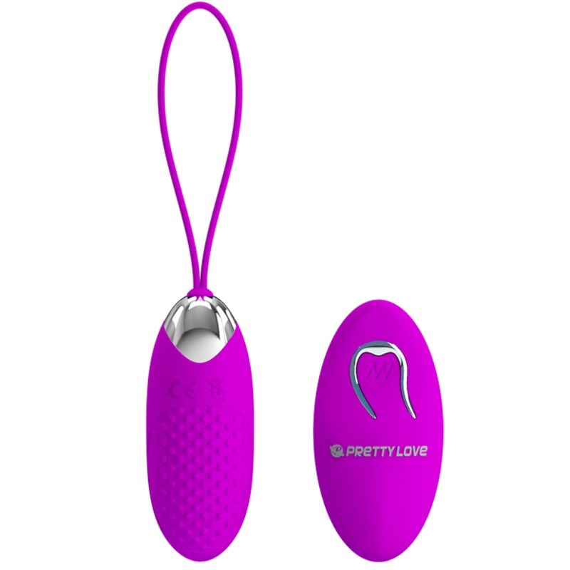 PRETTY LOVE - Joanna Fjernstyrt vibrerende egg 12 moduser