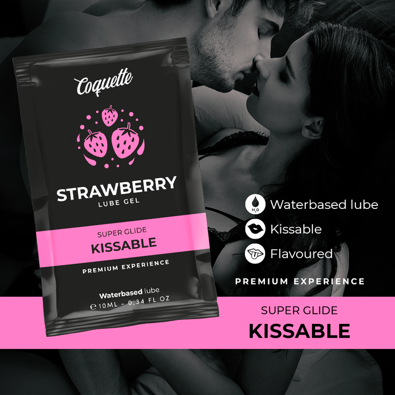 COQUETTE CHIC DESIRE - Kyssbart Glidemiddel Jordbær 10 ml