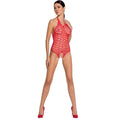 PASSION - Bodystocking Rød One Size