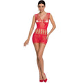 PASSION - Bodystocking Rød One Size