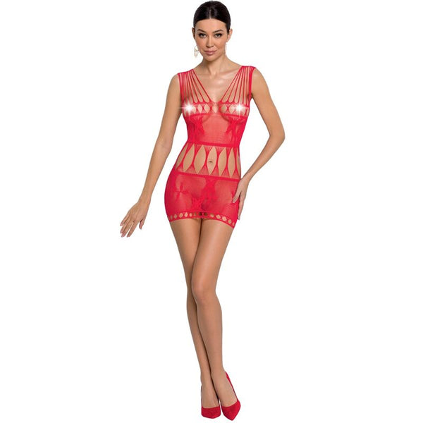 PASSION - Bodystocking Rød One Size