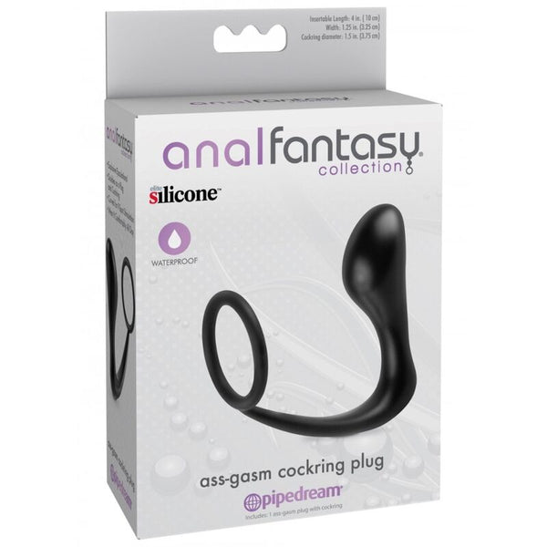 ANAL FANTASY - Penisring med Analplugg