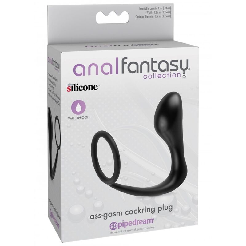 ANAL FANTASY - Penisring med Analplugg