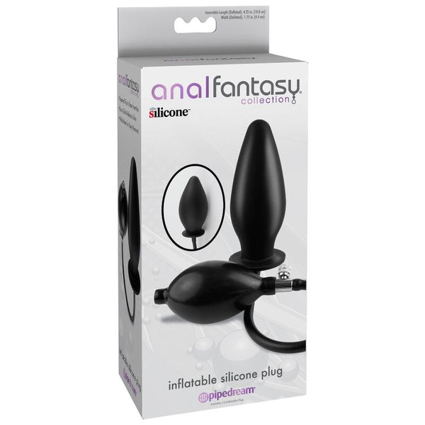 ANAL FANTASY - Oppblåsbar Silikon Analplugg