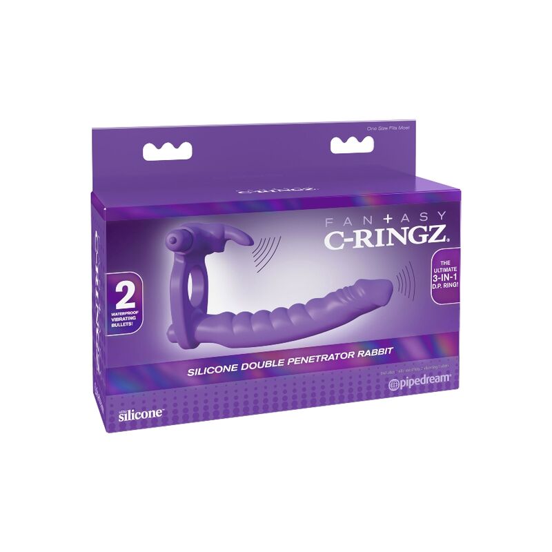 FANTASY C-RINGZ - Vibrerende Penisring