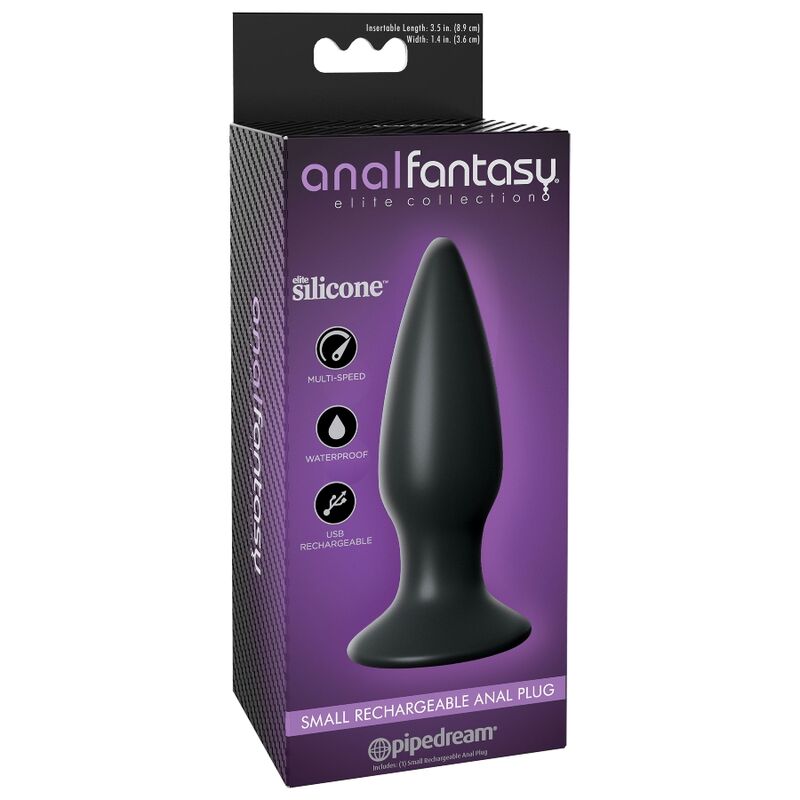 ANAL FANTASY ELITE - Liten Oppladbar Analplugg