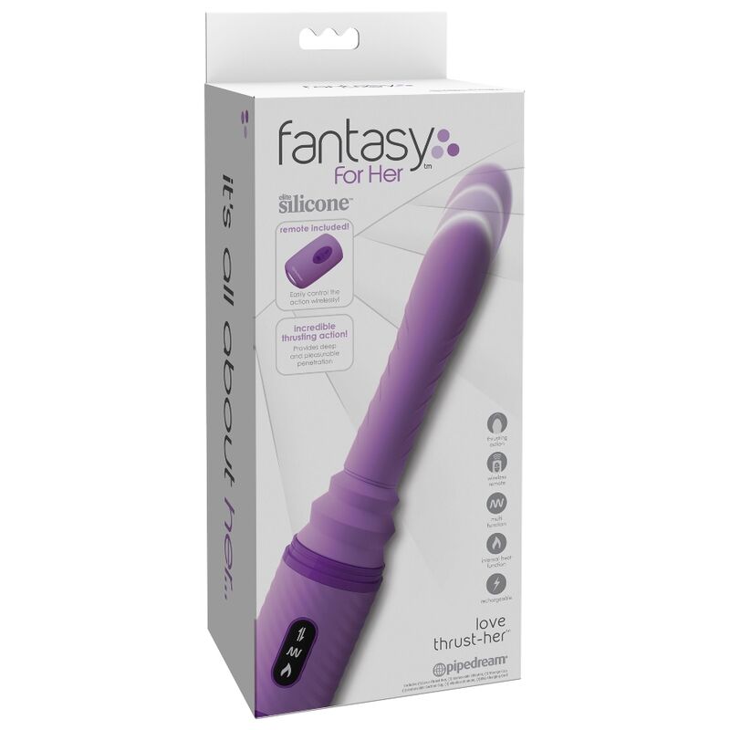 FANTASY FOR HER - Love Thrust-Her Støtevibrator med Varme
