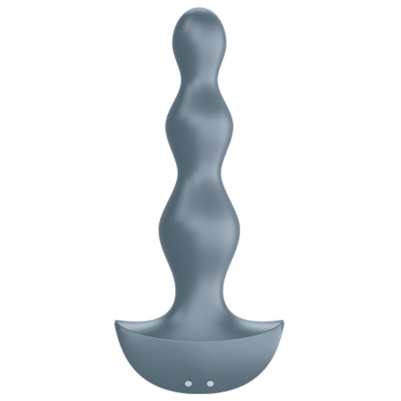 SATISFYER - Lolli Plug 2 Vibrerende Analplugg Grå