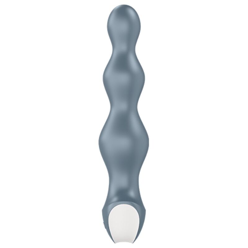 SATISFYER - Lolli Plug 2 Vibrerende Analplugg Grå