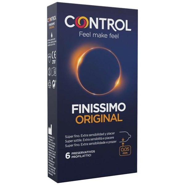 CONTROL - Finissimo Original Tynne Kondomer 6 stk