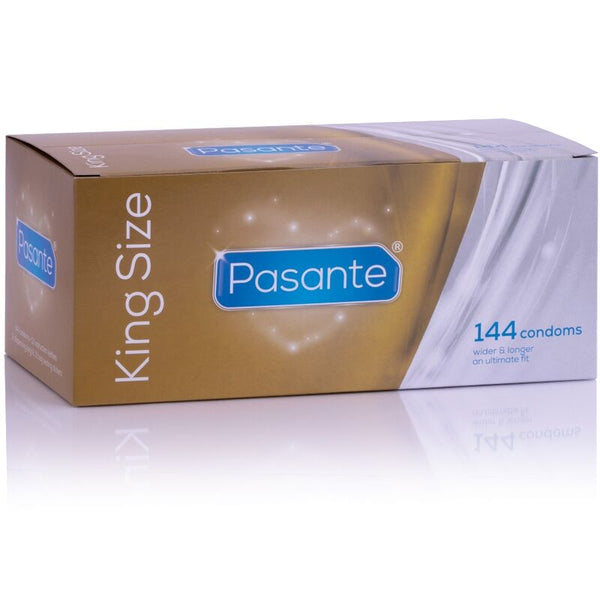 PASANTE - King Size Store kondomer Boks 144 stk