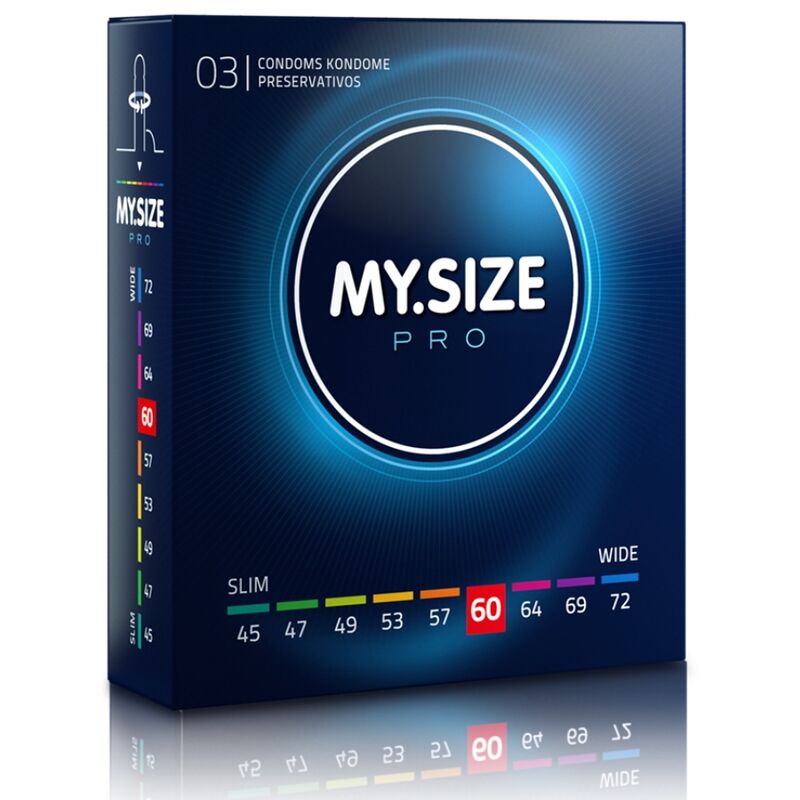 MY SIZE - Pro Store kondomer 60 mm 3 stk