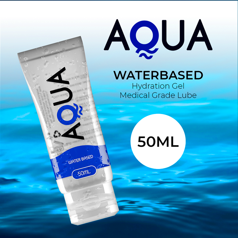 AQUA QUALITY - Vannbasert Glidemiddel 50 ml