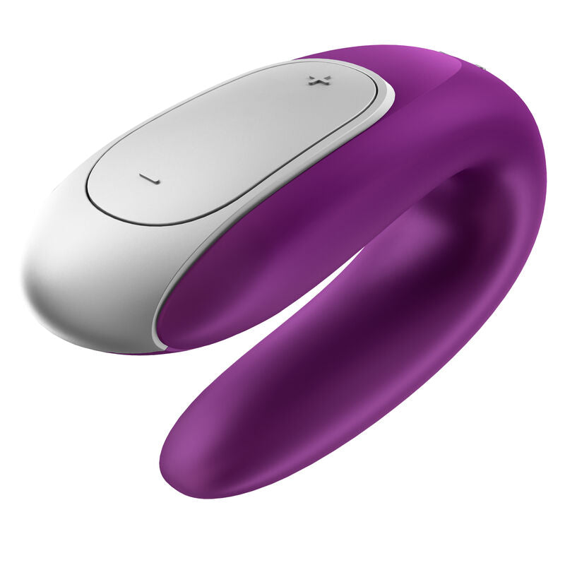 SATISFYER - Double Fun Parvibrator med app og fjernkontroll