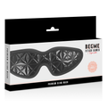 BEGME - Black Edition Øyemaske i Vegansk Skinn med Neopren