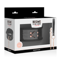 BEGME - Black Edition Premium Halsbånd i Vegansk Skinn med Neoprenfôr