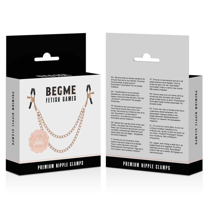 BEGME - Black Edition Premium Brystvorteklemmer
