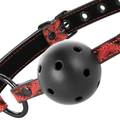 BEGME - Red Edition Pustende munnkneble Vegansk skinn