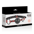 BEGME - Red Edition Pustende munnkneble Vegansk skinn