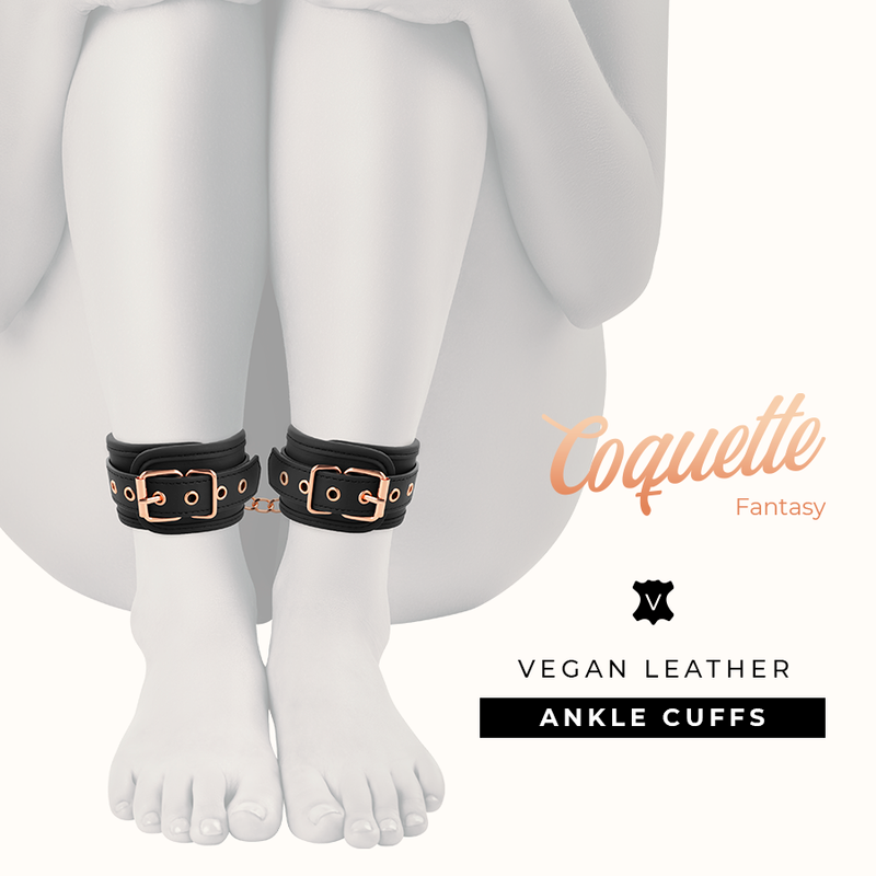 COQUETTE - Chic Desire Fantasy Ankelmansjetter Vegansk skinn