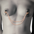COQUETTE - Chic Desire Fantasy Nippelklemmer i metall med kjede