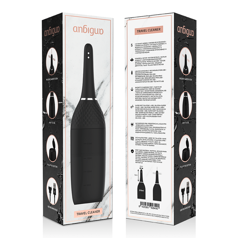 ANBIGUO - Ultimate Automatisk Analrenser 5 Intensiteter