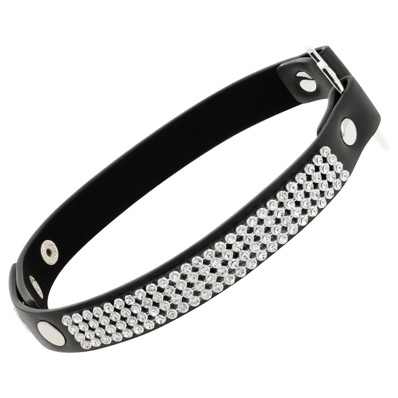 COQUETTE CHIC DESIRE - Choker i vegansk skinn med hjerte