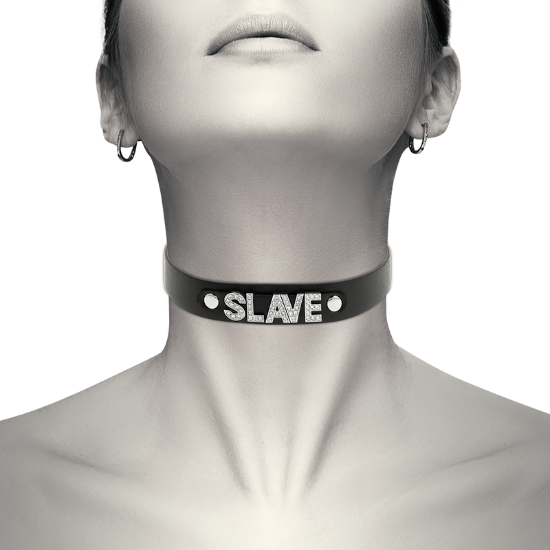 COQUETTE CHIC DESIRE - Slave-choker i vegansk skinn