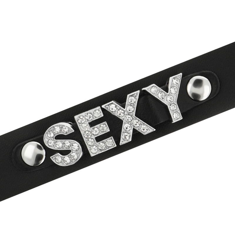 COQUETTE CHIC DESIRE - Sexy Choker i vegansk skinn