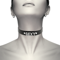 COQUETTE CHIC DESIRE - Sexy Choker i vegansk skinn