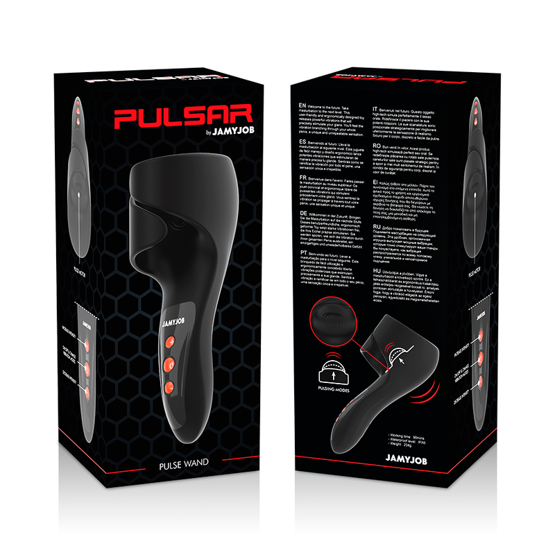 JAMYJOB - Pulsar Wand Vibrerende Masturbator